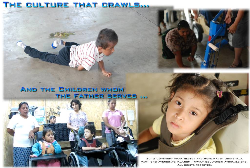 The culture that crawls, and the children whom The Father serves.